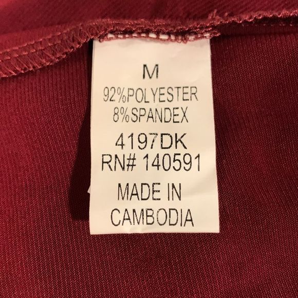 CQbyCQ Burgandy Long Sleeve Dress - Picture 6 of 6